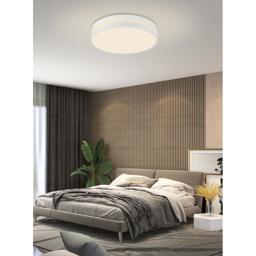 Immax NEO 07153-W40 - Iluminação de teto LED com regulação NEO LITE PERFECTO LED/24W/230V Wi-Fi Tuya branca + controlo remoto