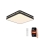 Immax NEO 07154-B42 - Iluminação de teto LED com regulação NEO LITE PERFECTO LED/48W/230V Wi-Fi Tuya preta + controlo remoto