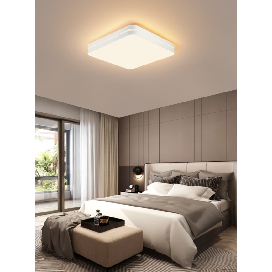 Immax NEO 07155-W30 - Iluminação de teto LED com regulação NEO LITE PERFECTO LED/24W/230V Wi-Fi Tuya branca + controlo remoto