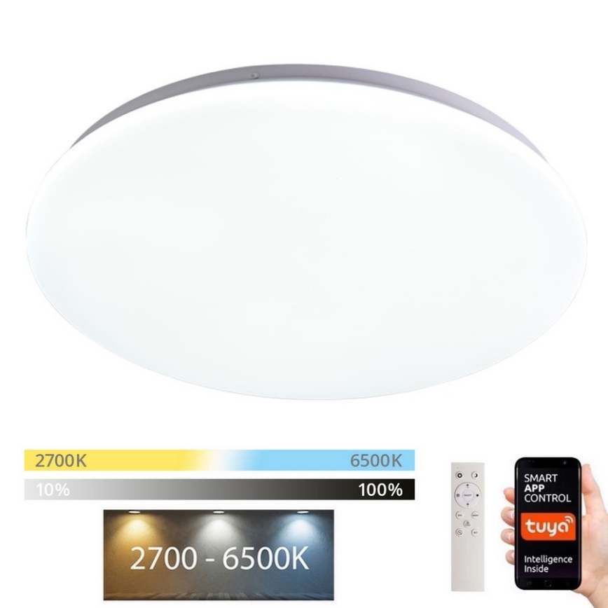 Immax NEO 07156-45 - Iluminação de teto LED com regulação ANCORA LED/36W/230V 2700-6500K Wi-Fi + comando Tuya