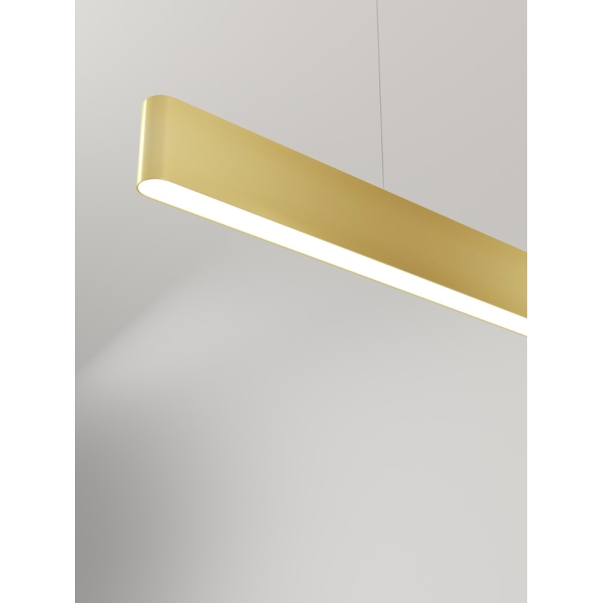 Immax NEO 07157-G120X - LED RGB+CCTW Candelabro suspenso com regulação MILANO LED/40W/230V Tuya dourada