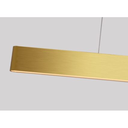 Immax NEO 07157-G120X - LED RGB+CCTW Candelabro suspenso com regulação MILANO LED/40W/230V Tuya dourada