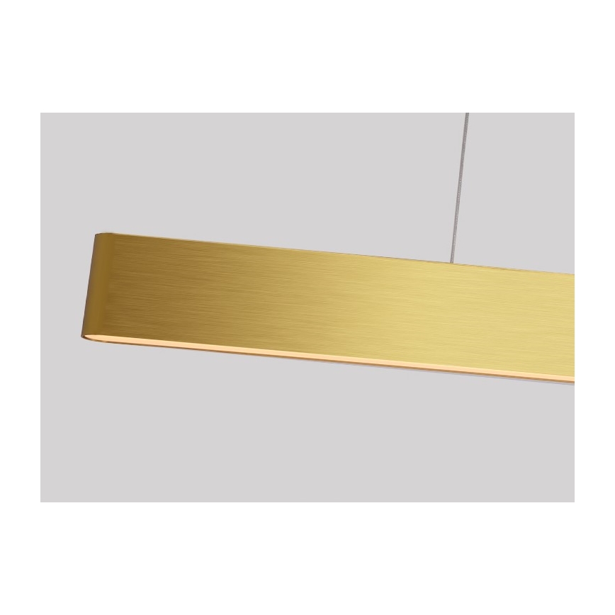 Immax NEO 07157-G120X - LED RGB+CCTW Candelabro suspenso com regulação MILANO LED/40W/230V Tuya dourada