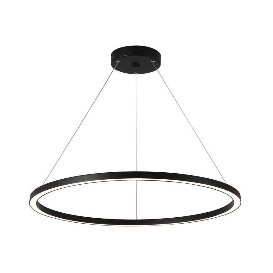 Immax NEO 07158-B80 - Candelabro suspenso LED com regulação FINO LED/60W/230V Tuya black + controlo remoto