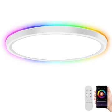 Immax NEO 07164-40 - LED RGB+CCT Iluminação de teto com regulação NEO LITE TUDO LED/50W/230V Wi-Fi Tuya +remote controlo
