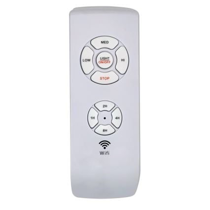 Immax NEO 07165-S - Ventoinha de teto LED ELEGANTE LED/18W/230V carvalho Wi-Fi Tuya + comando