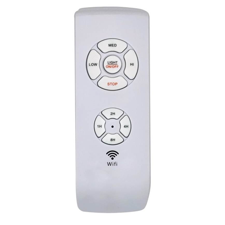 Immax NEO 07165-S - Ventoinha de teto LED ELEGANTE LED/18W/230V carvalho Wi-Fi Tuya + comando