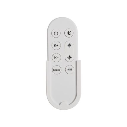Immax NEO 07166-B40 - LED RGB+CCT Iluminação de teto com regulação NEO LITE TUDO LED/50W/230V Wi-Fi Tuya preto + controlo remoto