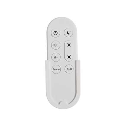 Immax NEO 07167-B40 - LED RGB+CCT Iluminação de teto com regulação NEO LITE TUDO LED/50W/230V Wi-Fi Tuya preto + controlo remoto