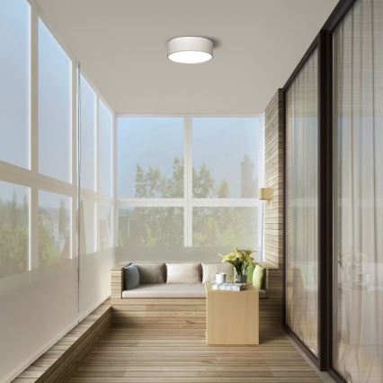 Immax NEO 07204L - Iluminação de teto LED com regulação RONDATE LED/18W/230V 3000-6000K branco Tuya + comando