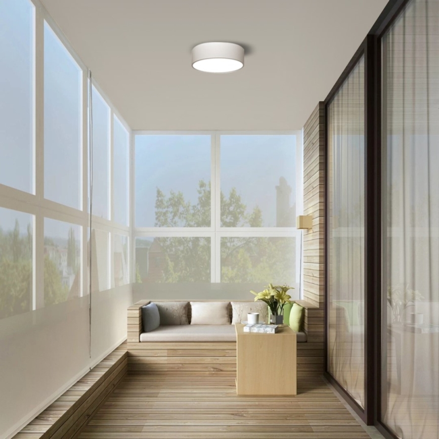 Immax NEO 07204L - Iluminação de teto LED com regulação RONDATE LED/18W/230V 3000-6000K branco Tuya + comando