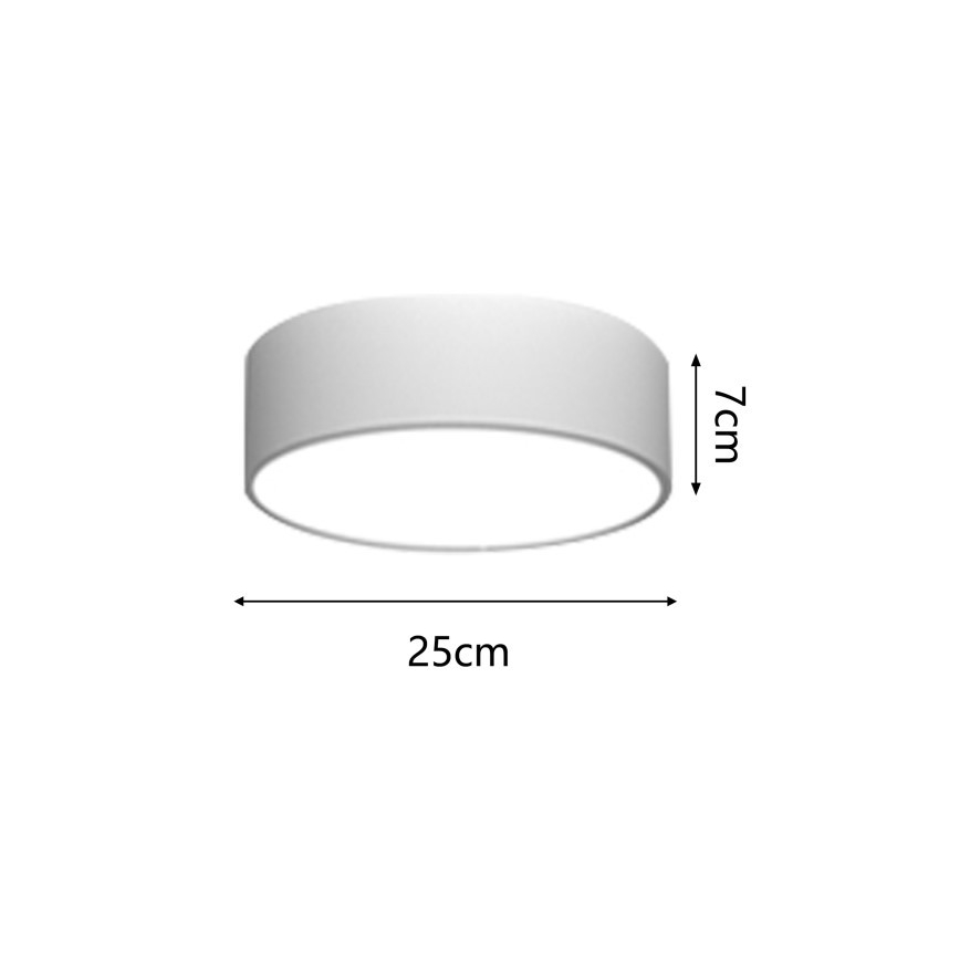 Immax NEO 07204L - Iluminação de teto LED com regulação RONDATE LED/18W/230V 3000-6000K branco Tuya + comando