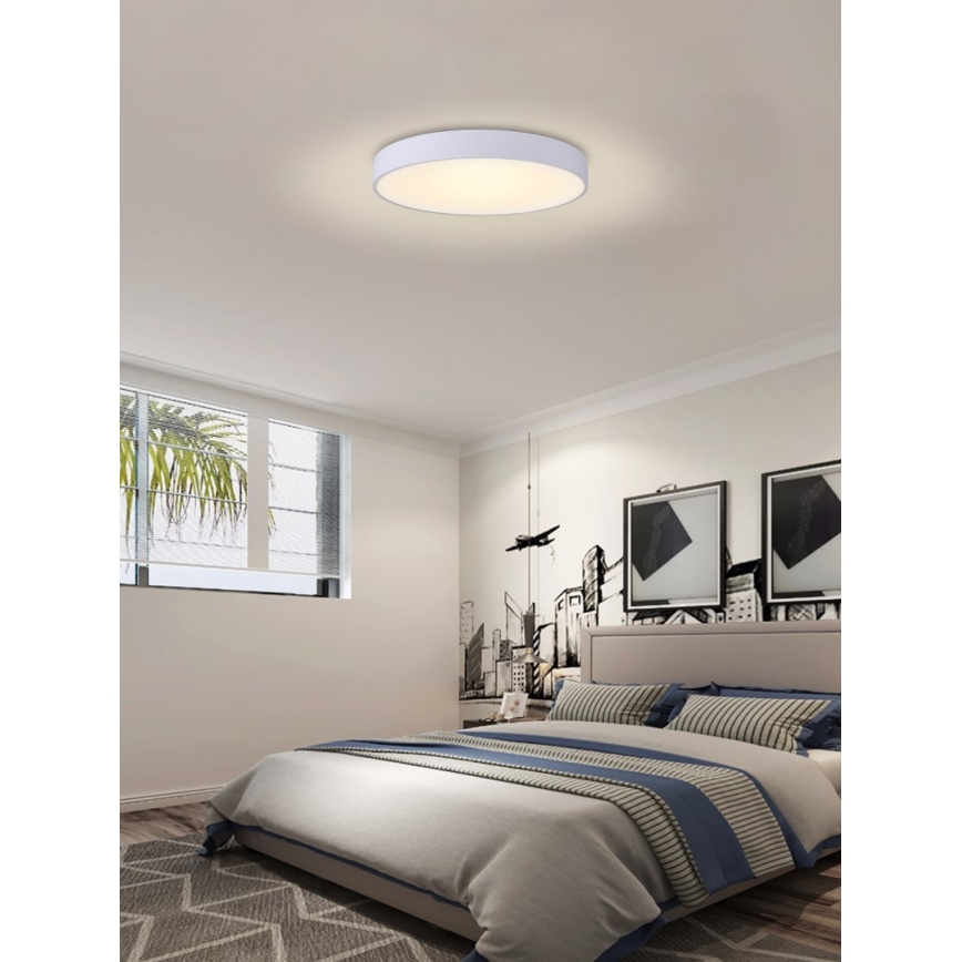 Immax NEO 07206L - Iluminação de teto LED com regulação RONDATE LED/53W/230V branco Tuya + controlo remoto