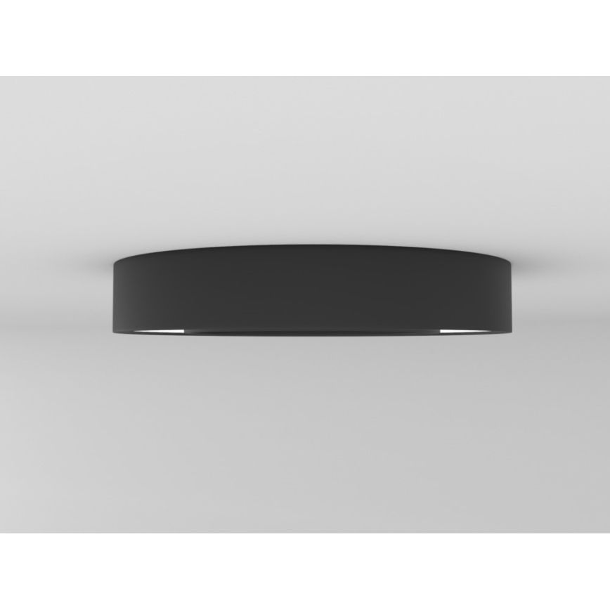 Immax NEO 07209L - Iluminação de teto LED com regulação PASTEL LED/53W/230V 60 cm preto Tuya + controlo remoto