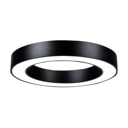 Immax NEO 07209L - Iluminação de teto LED com regulação PASTEL LED/53W/230V 60 cm preto Tuya + controlo remoto