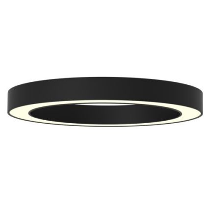 Immax NEO 07210L - Iluminação de teto LED com regulação PASTEL LED/68W/230V 95 cm preto Tuya + controlo remoto