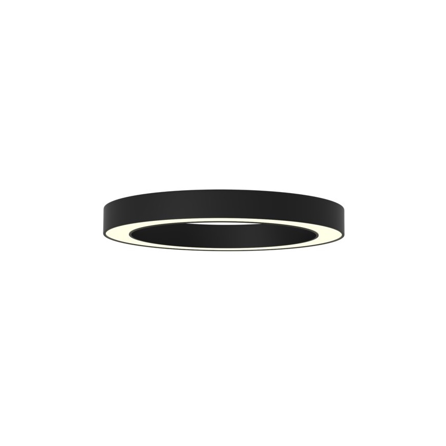 Immax NEO 07210L - Iluminação de teto LED com regulação PASTEL LED/68W/230V 95 cm preto Tuya + controlo remoto