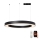 Immax NEO 07211L - Candeeiro suspenso LED com regulação PASTEL LED/68W/230V 2700-6500K Tuya preto + comando