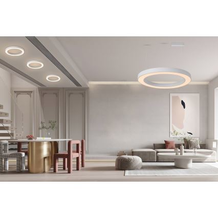 Immax NEO 07212L - Iluminação LED com regulação PASTEL LED/53W/230V branco Tuya + comando