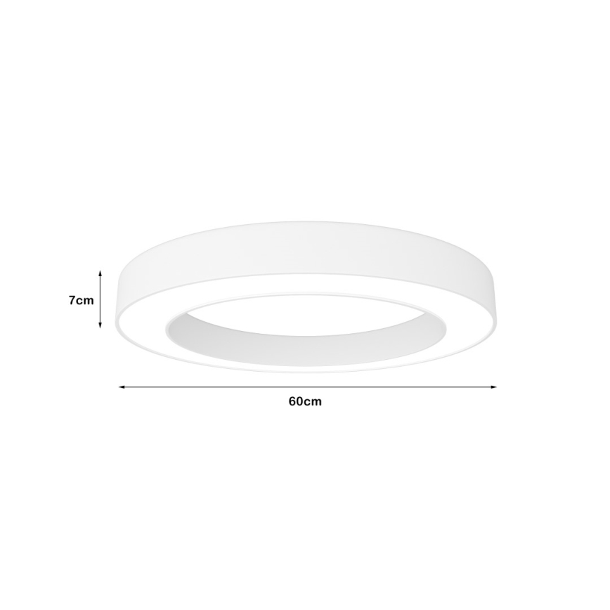 Immax NEO 07212L - Iluminação LED com regulação PASTEL LED/53W/230V branco Tuya + comando