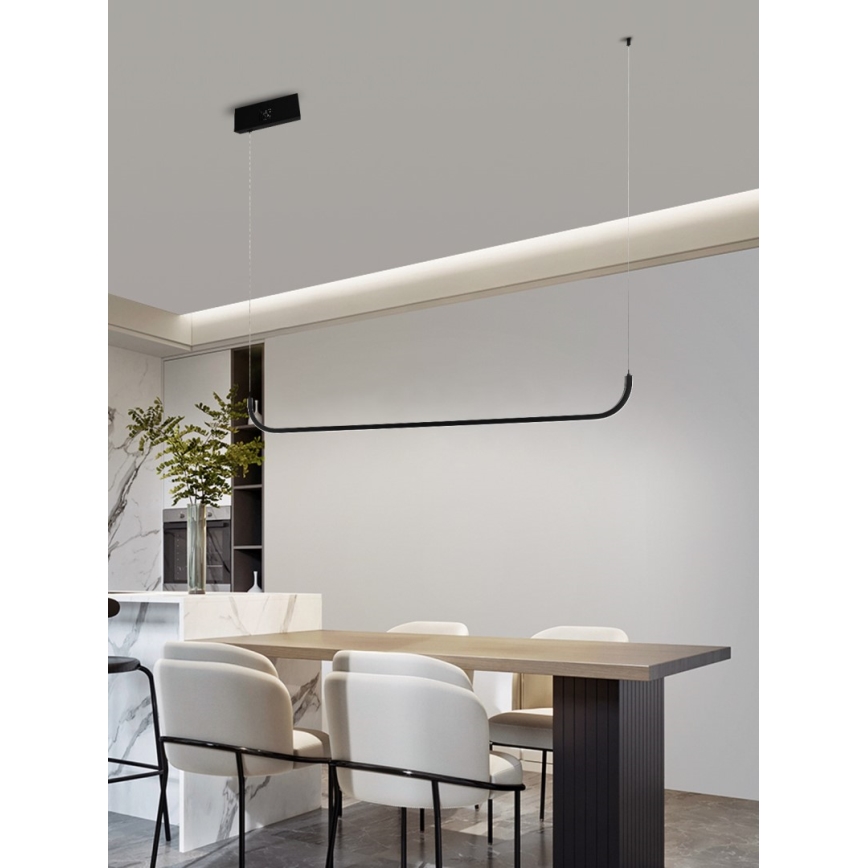 Immax NEO 07221L - Candelabro suspenso LED com regulação NEO LITE PATTINI LED/26W/230V 2700-6500K Wi-Fi Tuya + controlo remoto