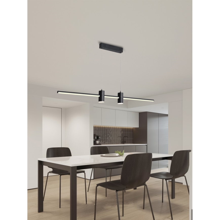Immax NEO 07230L - Candelabro suspenso LED com regulação NEO LITE ESTRELAS LED/30W/230V 2700-6500K Wi-Fi Tuya + controlo remoto