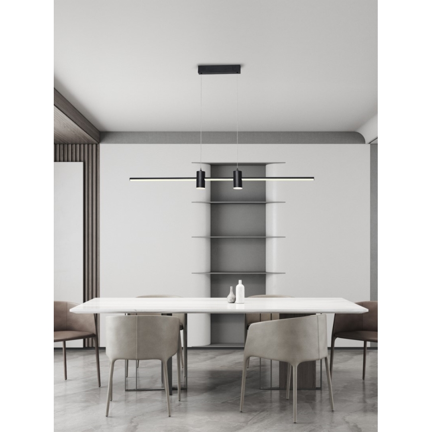 Immax NEO 07230L - Candelabro suspenso LED com regulação NEO LITE ESTRELAS LED/30W/230V 2700-6500K Wi-Fi Tuya + controlo remoto