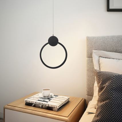 Immax NEO 07233L - Candelabro suspenso LED com regulação NEO LITE OVALE LED/18W/230V Wi-Fi Tuya 2700-6500K + controlo remoto