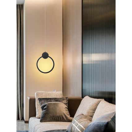 Immax NEO 07233L - Candelabro suspenso LED com regulação NEO LITE OVALE LED/18W/230V Wi-Fi Tuya 2700-6500K + controlo remoto
