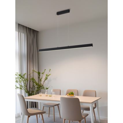 Immax NEO 07234L - Candelabro suspenso LED com regulação NEO LITE TRIANGOLO LED/28W/230V Wi-Fi Tuya 2700-6500K + controlo remoto