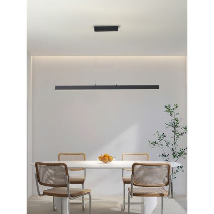 Immax NEO 07234L - Candelabro suspenso LED com regulação NEO LITE TRIANGOLO LED/28W/230V Wi-Fi Tuya 2700-6500K + controlo remoto