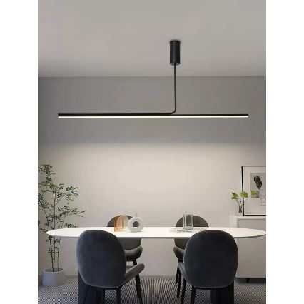 Immax NEO 07235L - Candelabro suspenso LED com regulação NEO LITE ASTA LED/28W/230V Wi-Fi Tuya 2700-6500K + controlo remoto