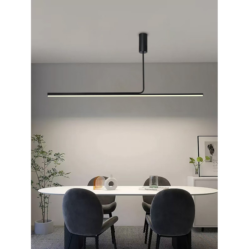 Immax NEO 07235L - Candelabro suspenso LED com regulação NEO LITE ASTA LED/28W/230V Wi-Fi Tuya 2700-6500K + controlo remoto