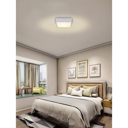 Immax NEO 07238L - Iluminação de teto LED com regulação CANTO LED/22W/230V branco Tuya + controlo remoto