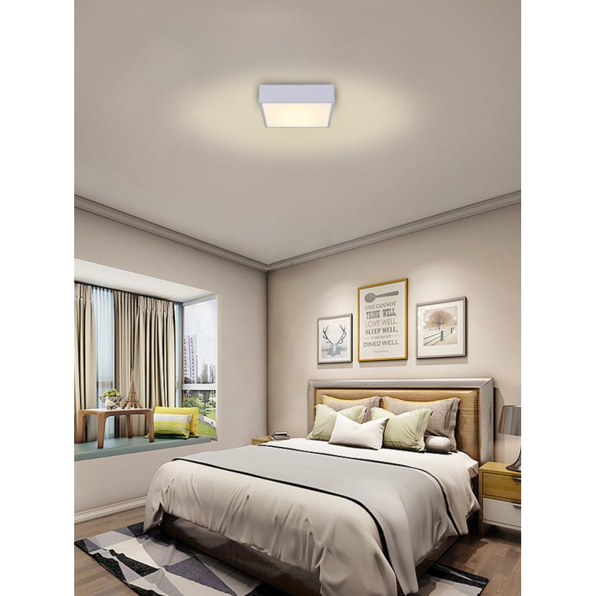 Immax NEO 07238L - Iluminação de teto LED com regulação CANTO LED/22W/230V branco Tuya + controlo remoto