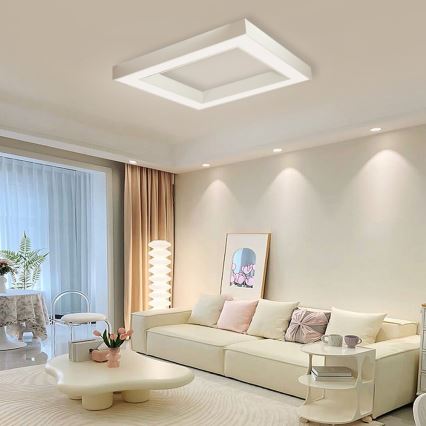 Immax NEO 07240L - Iluminação de teto LED com regulação CANTO LED/60W/230V 2700-6500K Tuya branco