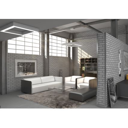 Immax NEO 07240L - Iluminação de teto LED com regulação CANTO LED/60W/230V 2700-6500K Tuya branco