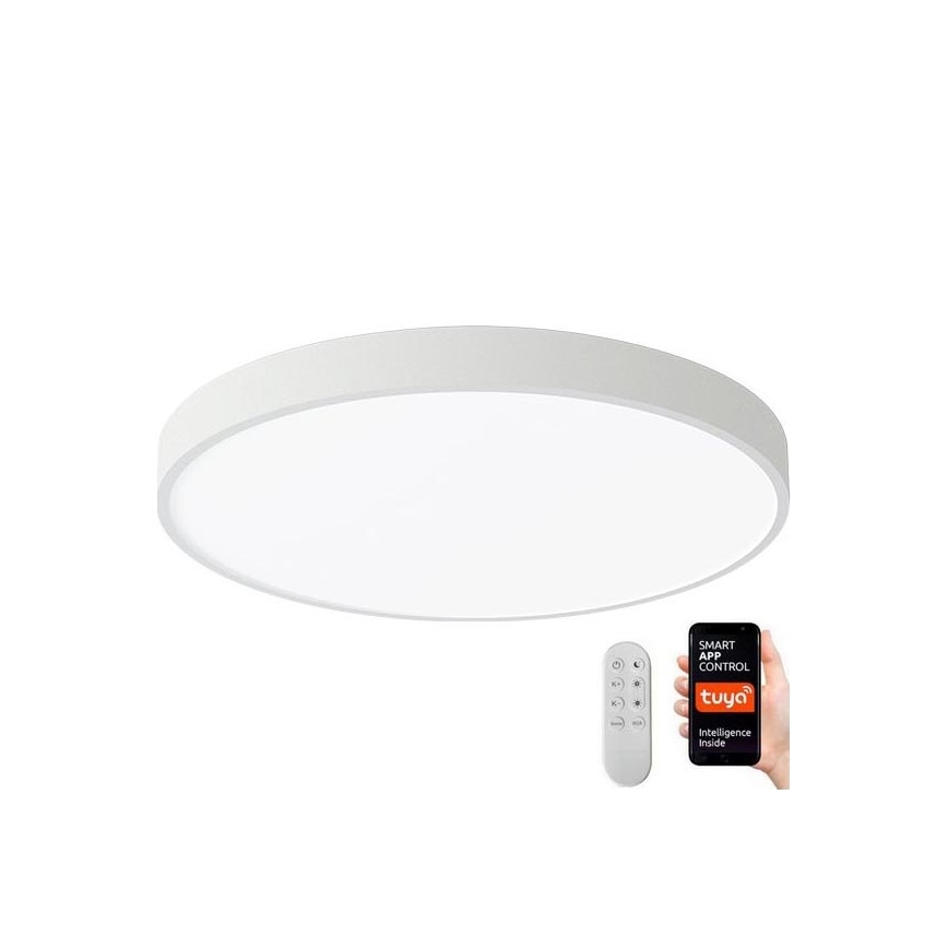 Immax NEO 07251L - Iluminação de teto LED com regulação NEO LITE SEMPLICI LED/36W/230V 3000-6000K Wi-Fi Tuya branco + comando