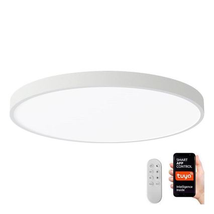 Immax NEO 07253L - Iluminação de teto LED com regulação NEO LITE SEMPLICI LED/60W/230V 3000-6000K Wi-Fi Tuya branco + comando