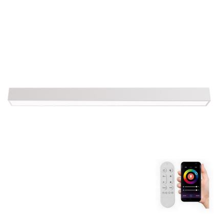 Immax NEO 07259L - Iluminação de teto LED com regulação NEO LITE LUNGO LED/38W/230V 3000-6000K Wi-Fi Tuya branco + comando