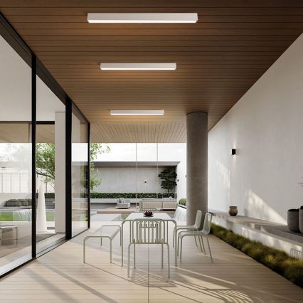 Immax NEO 07259L - Iluminação de teto LED com regulação NEO LITE LUNGO LED/38W/230V 3000-6000K Wi-Fi Tuya branco + comando