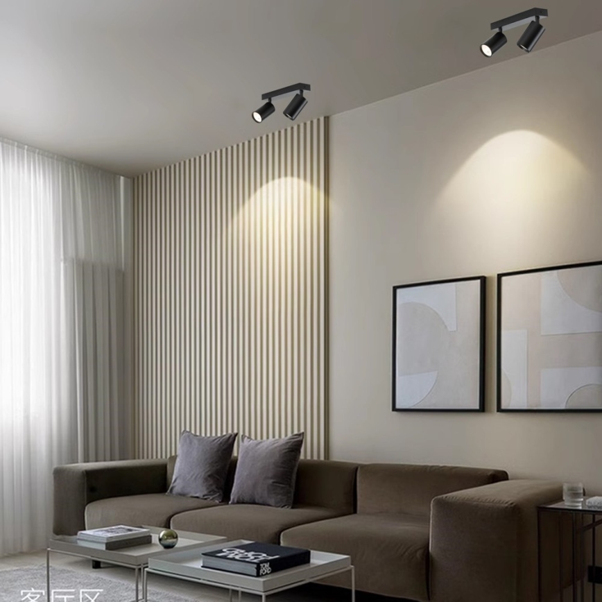 Immax NEO 07262W - LED RGB+CCT Foco com regulação NEO LITE PUNTO 2xGU10/6W/230V Wi-Fi Tuya