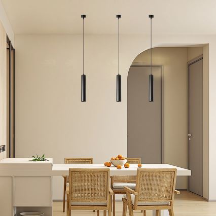 Immax NEO 07270W - LED RGB+CCT Candeeiro suspenso com regulação NEO LITE PUNTO 1xGU10/6W/230V Wi-Fi Tuya