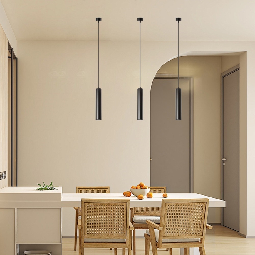Immax NEO 07270W - LED RGB+CCT Candeeiro suspenso com regulação NEO LITE PUNTO 1xGU10/6W/230V Wi-Fi Tuya