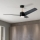 Immax NEO 07280L - Ventoinha de teto LED BEAUTY LED/18W/230V Wi-Fi Tuya preto diâmetro 132 cm + comando