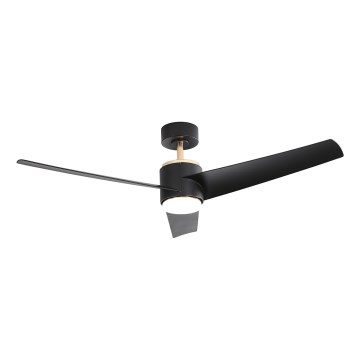Immax NEO 07280L - Ventoinha de teto LED com regulação BEAUTY LED/18W/230V Wi-Fi Tuya preto + comando