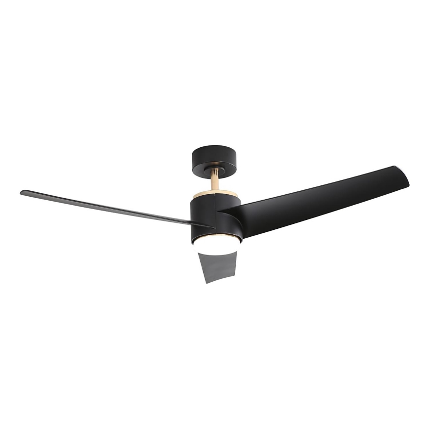Immax NEO 07280L - Ventoinha de teto LED com regulação BEAUTY LED/18W/230V Wi-Fi Tuya preto + comando