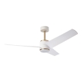 Immax NEO 07281L - Ventilador de tecto regulável LED+CCT BEAUTY LED/18W/230V 3000/4000/6000K Wi‑Fi Tuya + controlo remoto