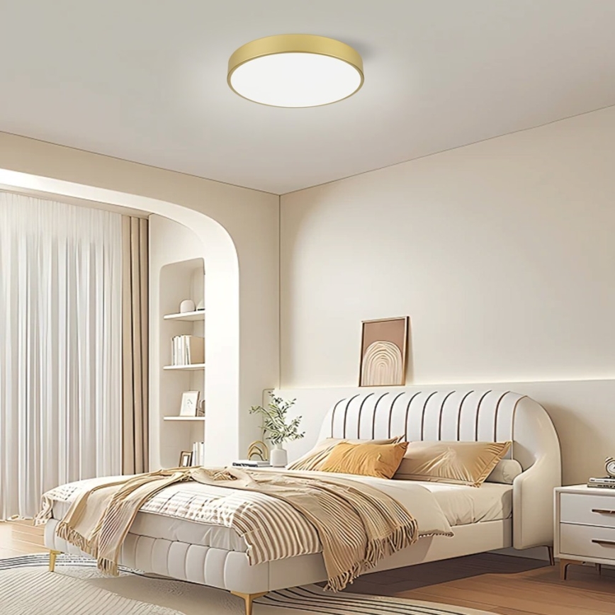 Immax NEO 07292L - LED+CCT Candeeiro de tecto dimerizável SEMPLICI LED/36W/230V 2700-6500K Ø 40 cm + comando remoto