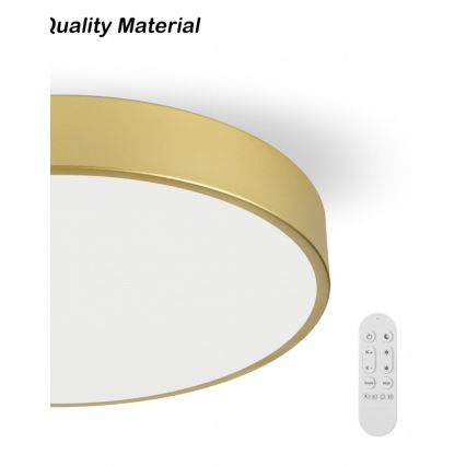 Immax NEO 07292L - LED+CCT Candeeiro de tecto dimerizável SEMPLICI LED/36W/230V 2700-6500K Ø 40 cm + comando remoto